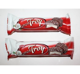 Печенье'TROY COCO' в какао глазури 58г(24шт*6)ШТ