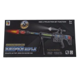 Автомат муз.929-47  батар.,свет,звук,в коробке 40с