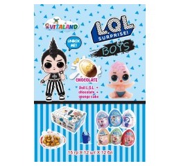 Яйцо King Egg кукла LOL BOYS 15гр(12шт*12) ШТ