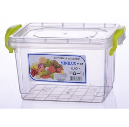 Контейнер пищевой MINILUX 0,45л прямоуг