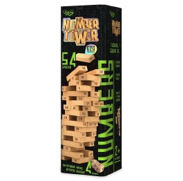 Развивающая настольная игра 'Number Tower'