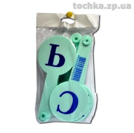 Веер букв (украинский)