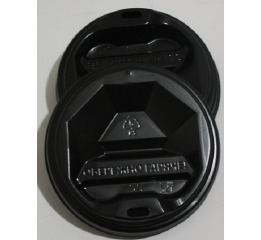 Крышка к стакану 500мл черная 90 (50шт*50)УП