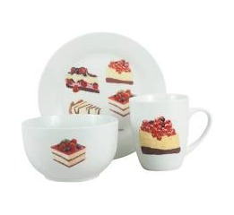 Набор посуды 3пр 'LIMITED EDITION SWEET CAKE'д/зав