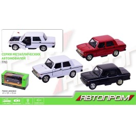 Машина металл 7793  'АВТОПРОМ',1:32-36 ВАЗ 2106 ,3
