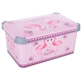 Корзина  с/кр 'VIOLET HOUSE' DECOR FLAMINGO 5 л