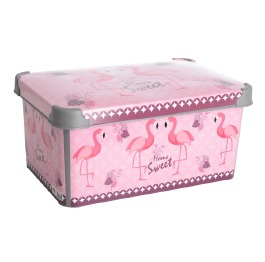 Корзина с/кр.'VIOLET HOUSE' DECOR FLAMINGO 10 л