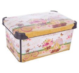 Корзина с/кр.'VIOLET HOUSE' DECOR NEW ROSE 10 л