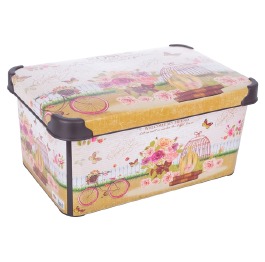 Корзина с/кр.'VIOLET HOUSE' DECOR NEW ROSE 10 л