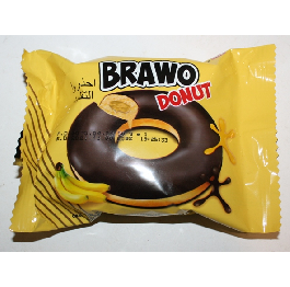 Кекс'BRAWO DONUT'Банан 50гр(24шт*6)ШТ