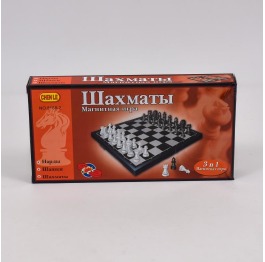 8188-2 Игра настольная шахматы 3в1