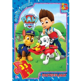 GP-PW0832 Пазлы из серии 'Hot Wheels', 35 елементо