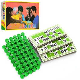Лото 888-11 карточ, фишки в кор-ке 18,5-11,5-3,5см