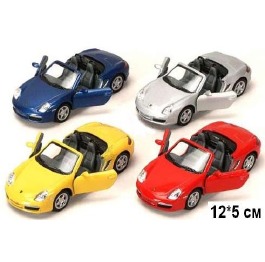 Машинка KINSMARTлегковая  PORSCHE BOXSTER S,  5302