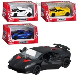 Машинка KINSMARTлегковая  LAMBORGHINI SESTO ELEMENTO, 4 цвета 5359