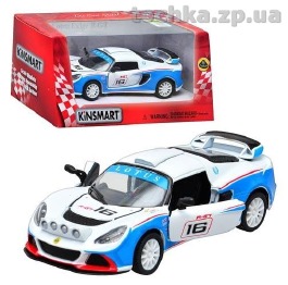 Машинка KINSMART спортивная  LOTUS EXIGE R-GT  5362