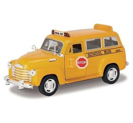 Mашинка KINSMARTавтобус CHERVOLET SUBURBAN SCHOOL BUS 5005-1