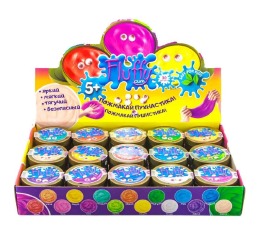 Слайм ТМ Mr.Воо Флаффи в банке 45г 30шт