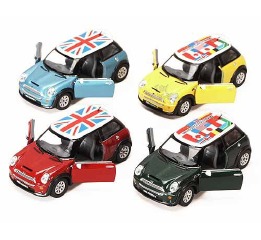 Машинка KINSMART легковая MINI COOPER S 5059 Машинка KINSMART легковая MINI COOPER S 5059