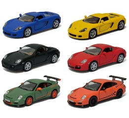 Машинка KINSMART легковая MATTE PORSCHE 3 вида 5371 Машинка KINSMART легковая MATTE PORSCHE 3 вида 5371