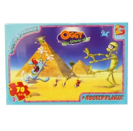 GP-OG03 Пазли ТМ 'G-Toys' із серії 'Оггі та кукара