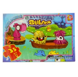 GP-ST006 Пазли ТМ 'G-Toys' із серії 'Стікіз', 35 е