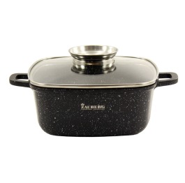 Кастрюля лит.алюм 2.7л,'Zauberg' квадрат,индукц 6/