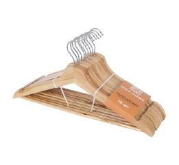 Плечики'IDEA HOME'деревянные (10шт)УП