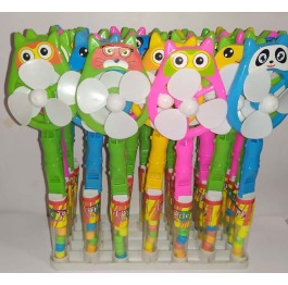 Драже с игрушкой 'Вертушка' звери (30шт*24) УП