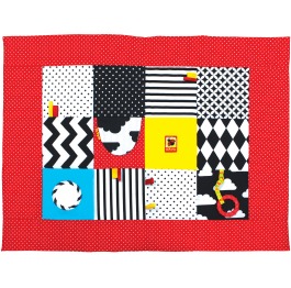 Коврик тактильный для игры и развития (75*55см), в