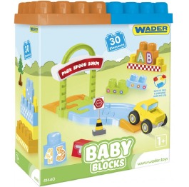 Конструктор 'Baby Blocks' Мои первые кубики, 30 де