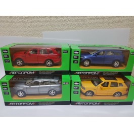 Машина 'АВТОПРОМ' легковая 'Audi' 4 вида  802-2