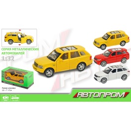 Машина 'АВТОПРОМ' джип 'Range Rover' 3 цвета 805-8