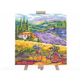 Картина по номерам  №2 'Тоскана' 40*40см, серия 2,
