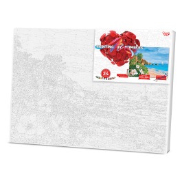 Картина по номерам  №9 'Морской пейзаж' 40*50см, с