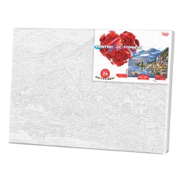 Картина по номерам 'Хальштат' PAINTING BY NUMBERS,