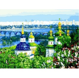 Картина по номерам «Киевская Лавра», в кор. 40*50с