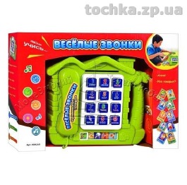 Телефон 9092 'Веселые звонки, обучающий, муз, свет