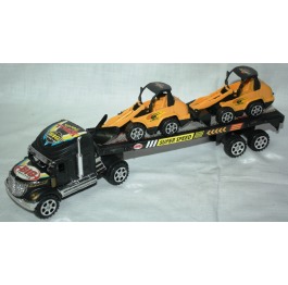 Машина игрушечная автовоз с тракторами 5899-2