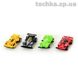 Машинка 399-25  инер-я, 4 вида, в кульке, 8-4,5-2,