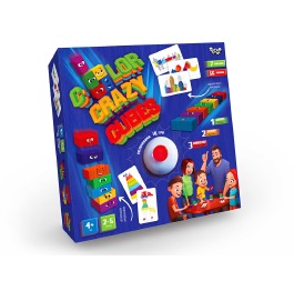 Игра настольная, развлекательная 'Color Crazy Cube
