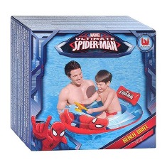 Плотик детский Bestway 'Spider-man' с рулем, надувной 98009