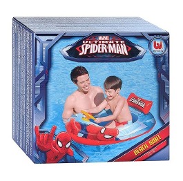 Плотик детский Bestway 'Spider-man' с рулем, надувной 98009