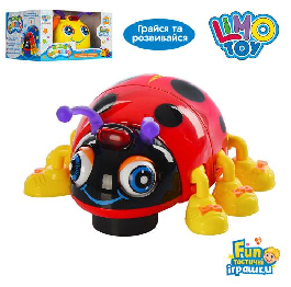Музыкальная игрушка 'Жук' LIMO TOY, 3 вида, свет.,