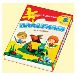 Пластилин 'ГАММА-Н' 'Захоплення', 8 цв.+стек, 160 гр.,  331009
