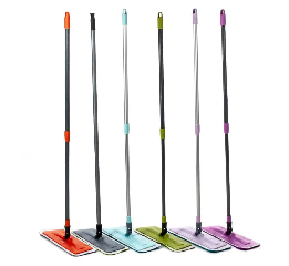 Швабра - полотно'Микрофибра'40см*125см алюм.телеск