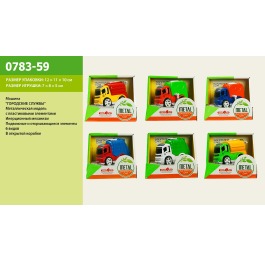Машина игрушечная 'Green life' 6 видов 0783-59