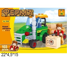 Конструктор 'Ферма' AUSINI 28401