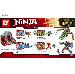 Конструктор LEYI 68001 'Ninja'