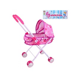 Коляска для кукол, прогулочная, классика, 3 цвета 0354